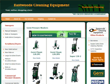 Tablet Screenshot of eastwoodscleaningequip.com.au